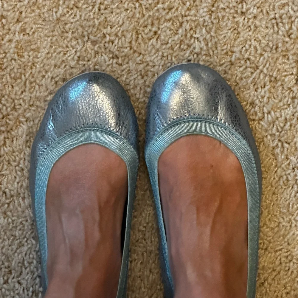 Yosi Samra Blue Women’s Shoe - Picture 2 of 7